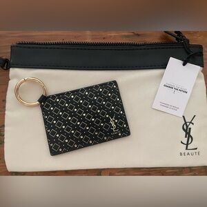 YSL Beauty Toiletry Bag + Mirror